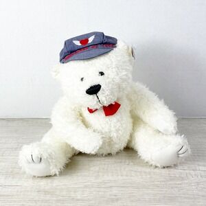 American Greetings White Messenger of Love Teddy Bear Plush Stuffed Animal NOS